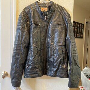 American Culture leather jacket
